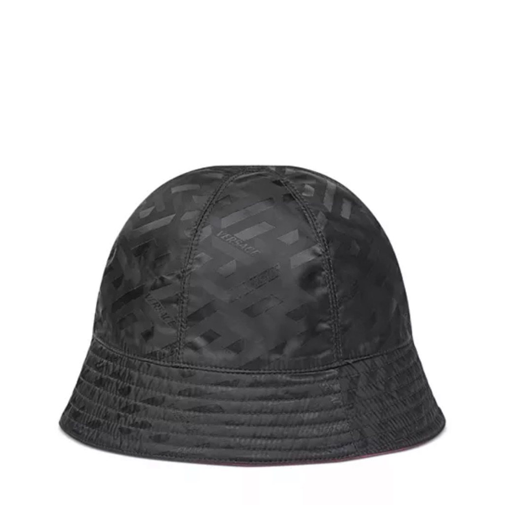 Versace Authentic Barocco Goddess Bucket Hat Reversible Size 59 Genuine